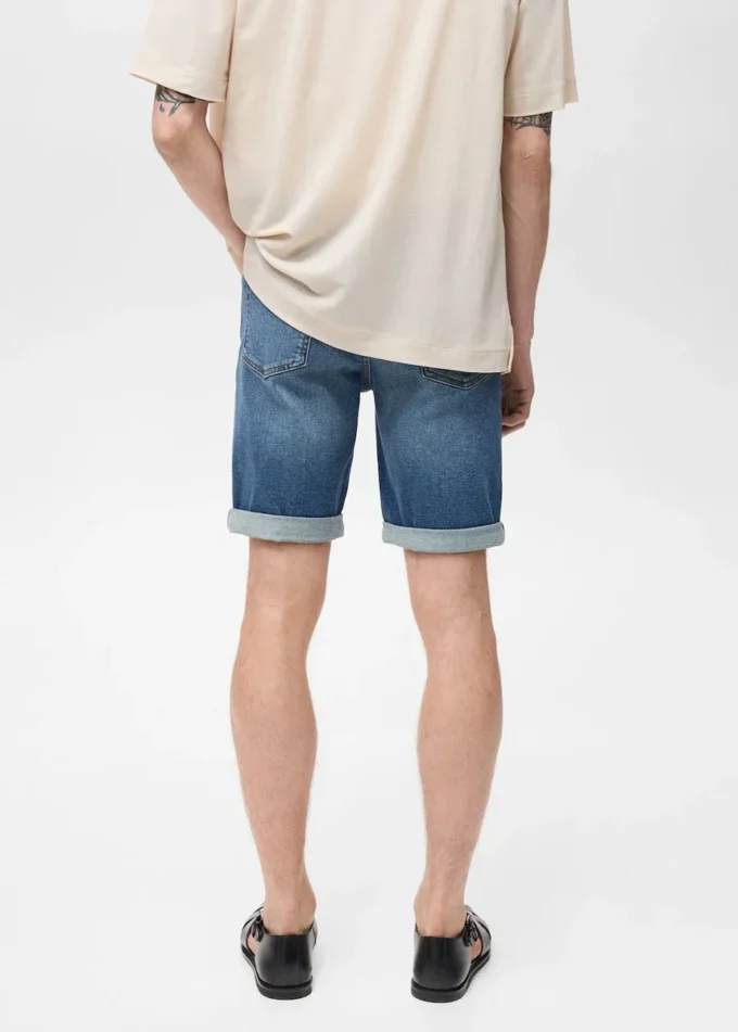 Úzké džínové bermudy Úzké džínové bermudy