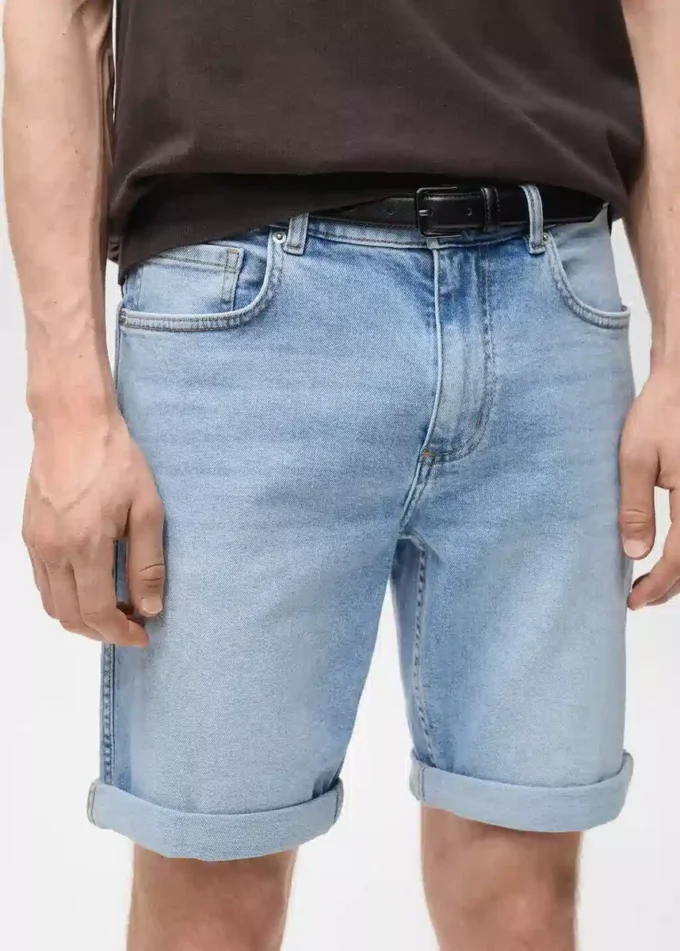 Úzké džínové bermudy Úzké džínové bermudy