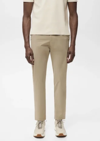 Úzké kalhoty s vodoodpudivou úpravou