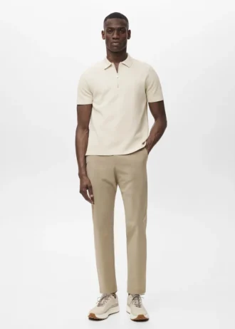 Úzké kalhoty s vodoodpudivou úpravou