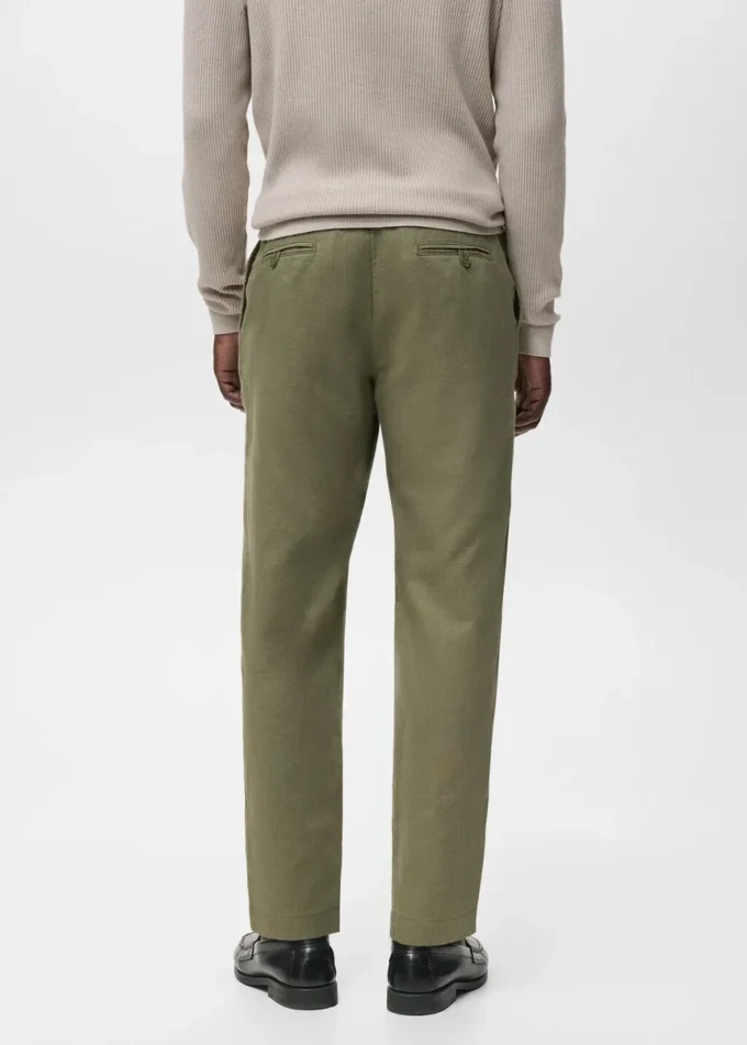 Úzké kalhoty se stahovací šňůrkou Úzké kalhoty se stahovací šňůrkou