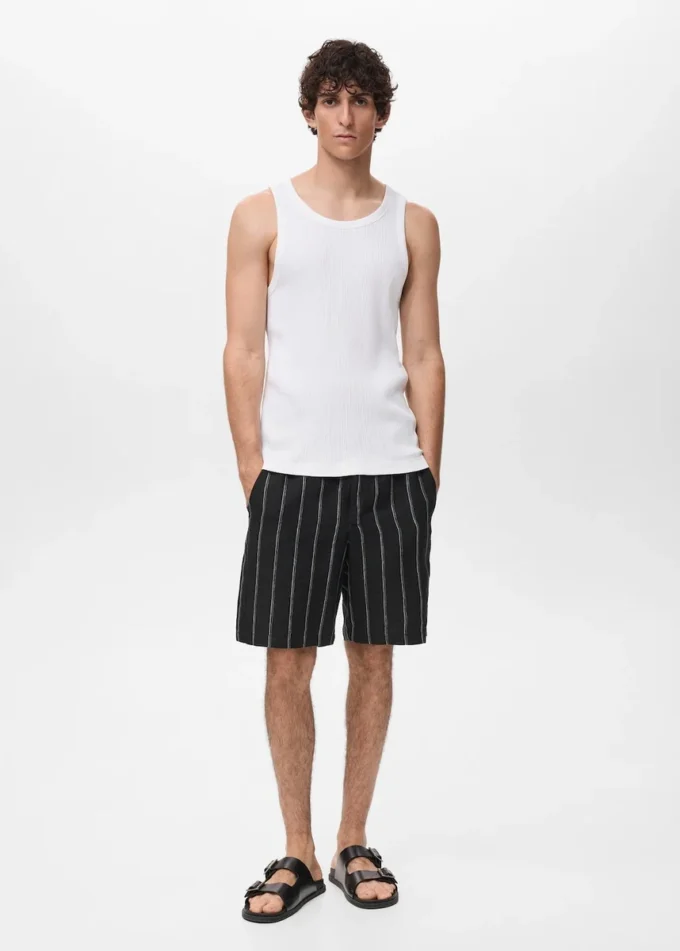 Úzký střih, žebrované tílko Úzký střih, žebrované tílko