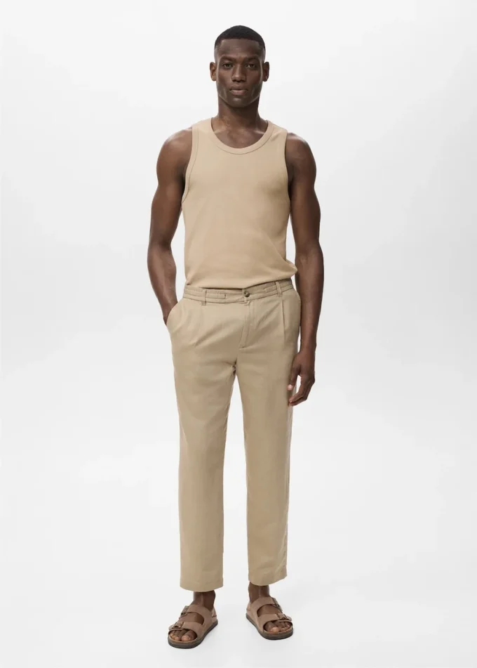 Úzký střih, žebrované tílko Úzký střih, žebrované tílko