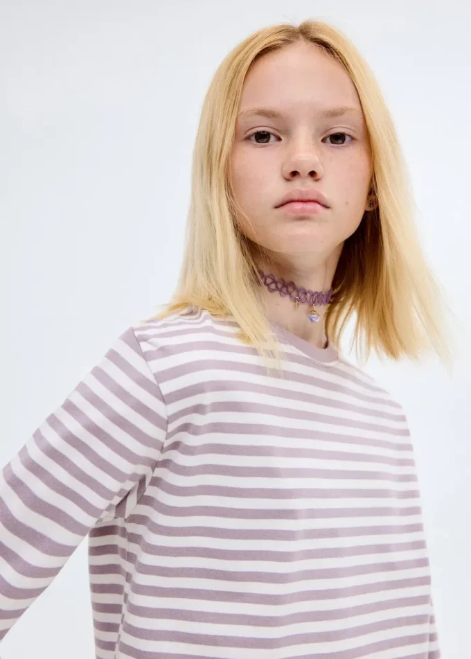 Základní pruhované tričko Základní pruhované tričko