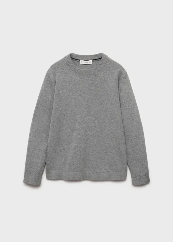 Základní svetr z bavlněné směsi Základní svetr z bavlněné směsi