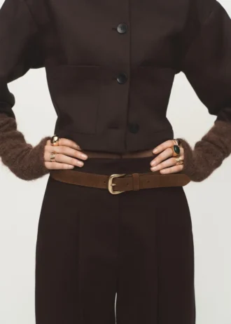 Zkrácená bunda s kapsami Zkrácená bunda s kapsami