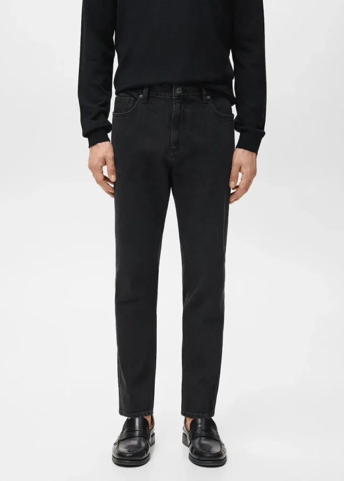 Zkrácené džíny Ben s úzkým střihem Zkrácené džíny Ben s úzkým střihem