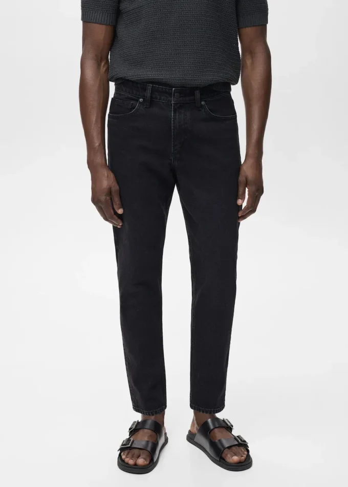 Zkrácené džíny Ben s úzkým střihem Zkrácené džíny Ben s úzkým střihem