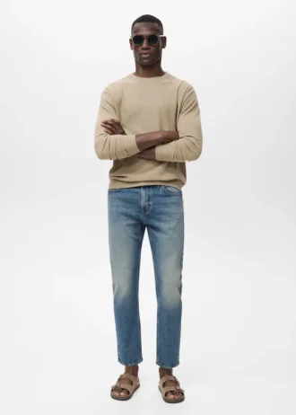 Zkrácené džíny Ben s úzkým střihem