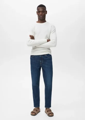 Zkrácené džíny Ben s úzkým střihem