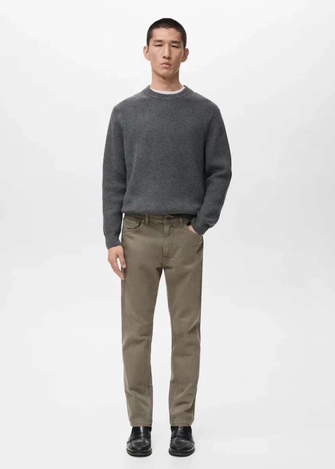 Zkrácené džíny Ben s úzkým střihem Zkrácené džíny Ben s úzkým střihem