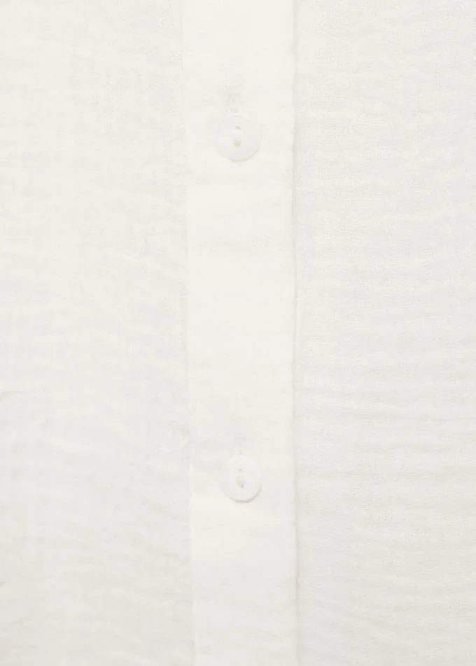 Zmačkaná halenka s volánky Zmačkaná halenka s volánky