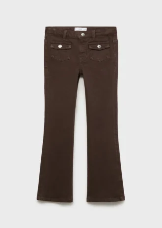 Zvonové džíny s kapsami