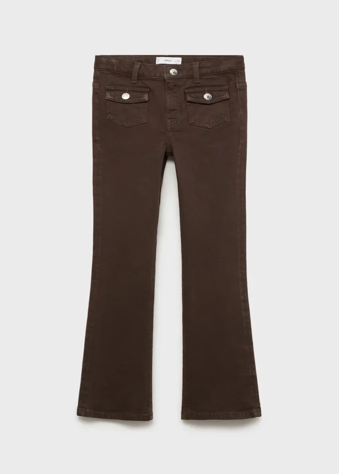 Zvonové džíny s kapsami Zvonové džíny s kapsami